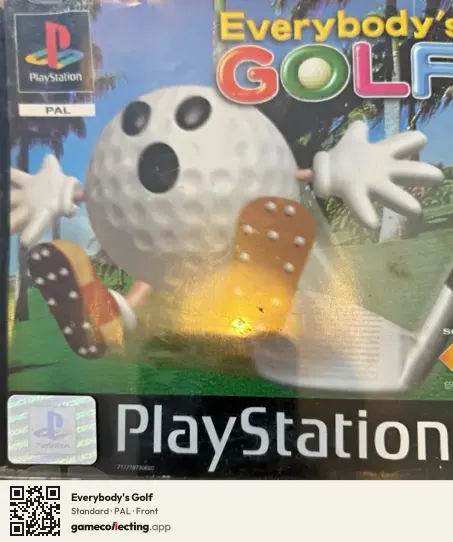 Everybody's Golf PlayStation, PAL box front