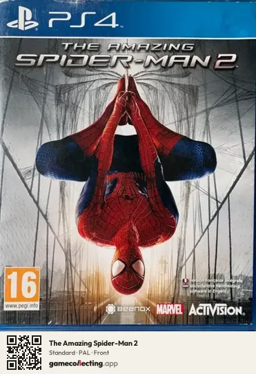 The Amazing Spider-Man 2 PlayStation 4, PAL box front