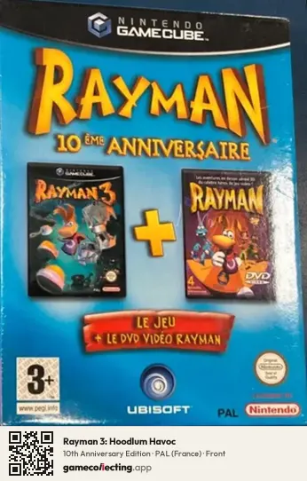 Rayman 3: Hoodlum Havoc Nintendo GameCube, France box front