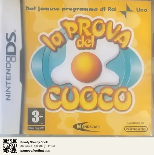 Ready Steady Cook Nintendo DS, Italy box front