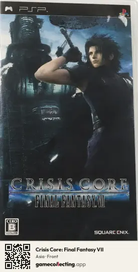 Crisis Core: Final Fantasy VII PlayStation Portable, Asia box front
