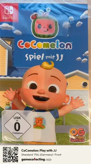 CoComelon: Play with JJ Nintendo Switch, Germany box front