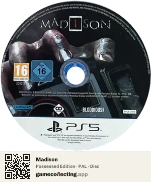 Madison PlayStation 5, PAL disc