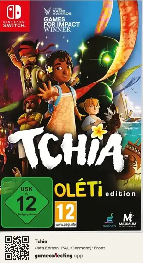 Tchia Nintendo Switch, Germany box front