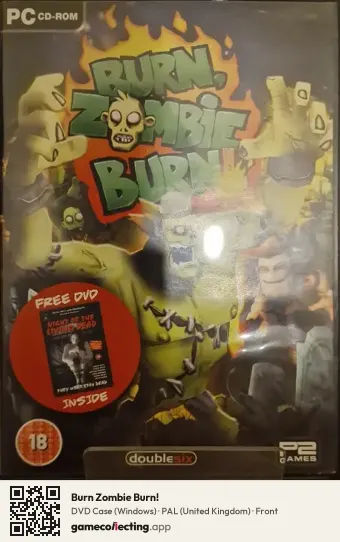 Burn Zombie Burn! Computer, United Kingdom box front