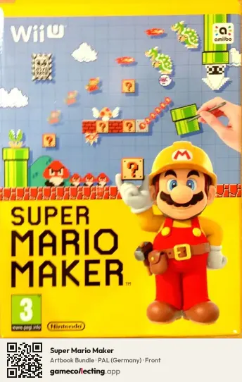 Super Mario Maker Nintendo Wii U, Germany box front