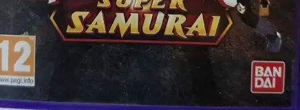 Power Rangers Super Samurai, the PEGI square on its front