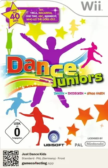 Just Dance Kids Nintendo Wii, Germany box front