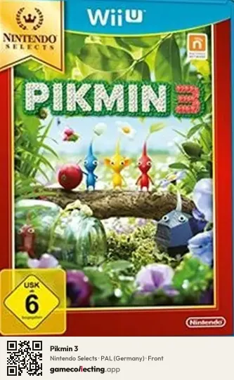 Pikmin 3 Nintendo Wii U, Germany box front