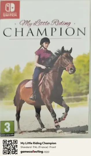 My Little Riding Champion Nintendo Switch, France box front