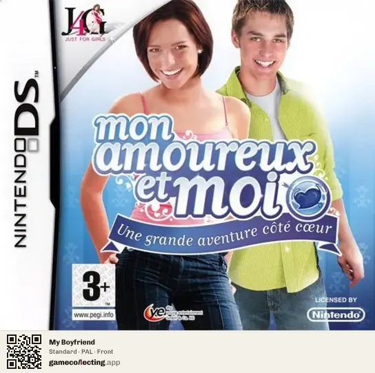 My Boyfriend Nintendo DS, PAL box front