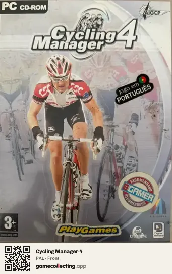 Cycling Manager 4 Computer, PAL box front