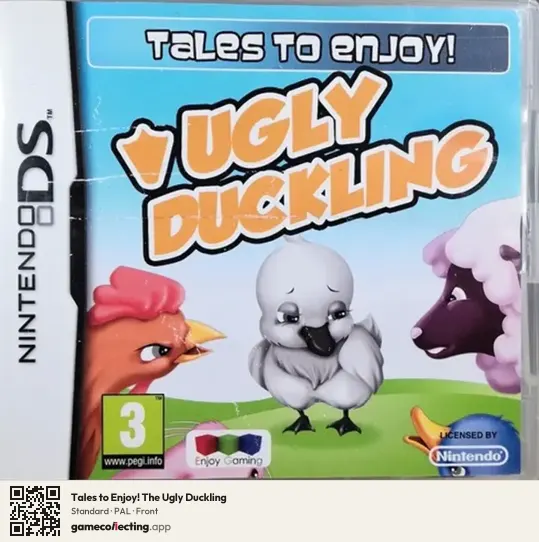 Tales to Enjoy! The Ugly Duckling Nintendo DS, PAL box front