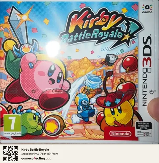 Kirby Battle Royale Nintendo 3DS, France box front