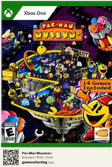 Pac-Man Museum+ Xbox One, NTSC box front