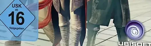 Assassin's Creed Chronicles, the USK square on its front