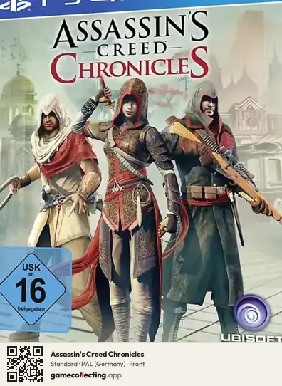 Assassin's Creed Chronicles PlayStation 4, Germany box front