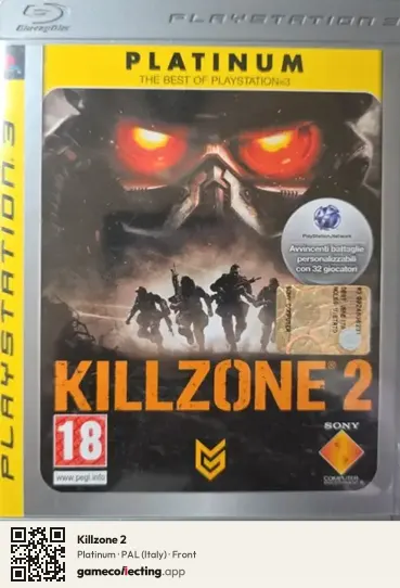 Killzone 2 PlayStation 3, Italy box front