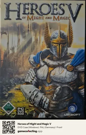 Heroes of Might and Magic V Computer, Germany box front