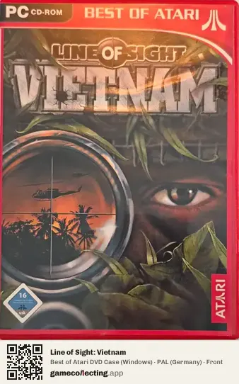 Line of Sight: Vietnam Computer, Germany box front