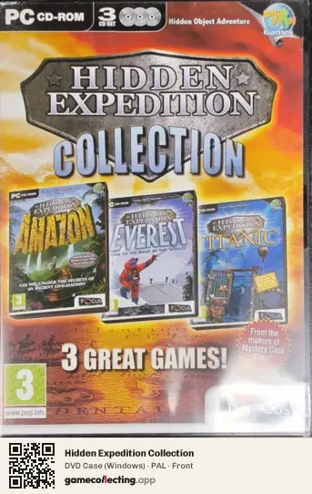 Hidden Expedition Collection Computer, PAL box front