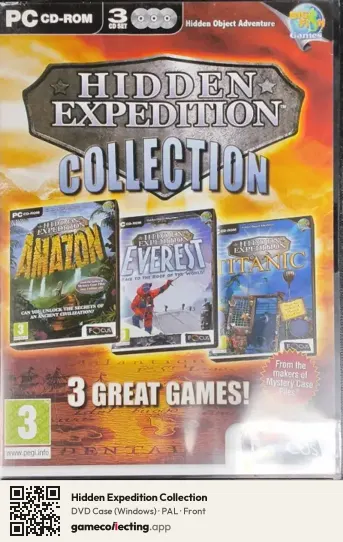 Hidden Expedition Collection Computer, PAL box front