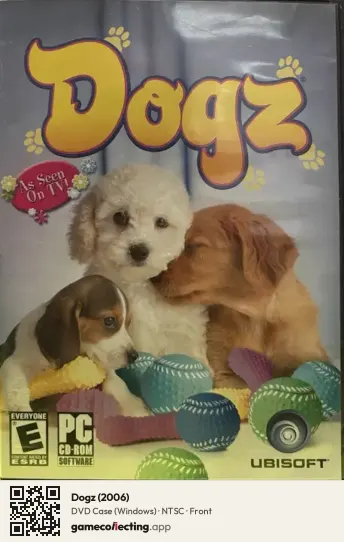 Dogz (2006) Computer, NTSC box front