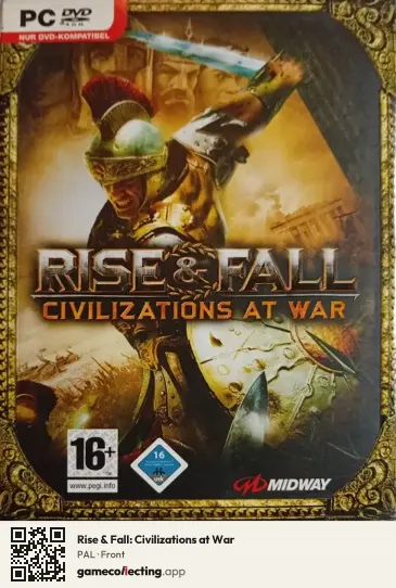 Rise & Fall: Civilizations at War Computer, PAL box front