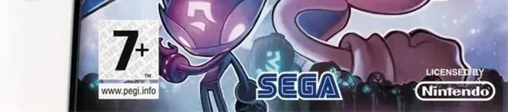 Sonic Chronicles: The Dark Brotherhood, the PEGI square on its front