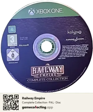 Railway Empire Xbox One, PAL disc