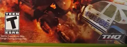 Stuntman: Ignition, the ESRB box on its front