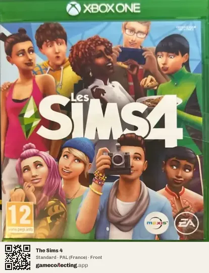 The Sims 4 Xbox One, France box front