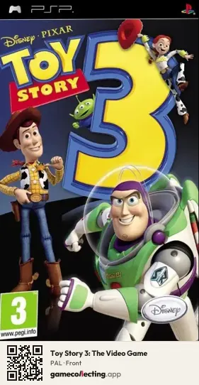 Toy Story 3: The Video Game PlayStation Portable, PAL box front