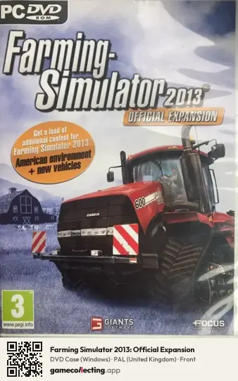 Farming Simulator 2013: Official Expansion Computer, United Kingdom box front