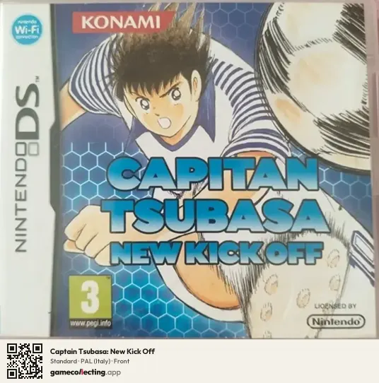 Captain Tsubasa: New Kick Off Nintendo DS, Italy box front