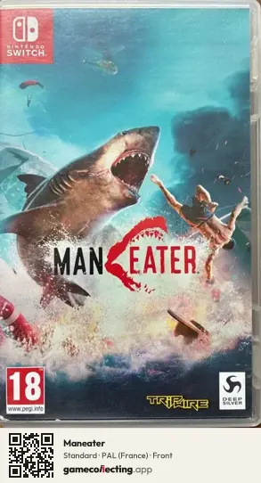 Maneater Nintendo Switch, France box front