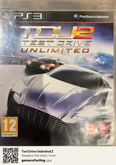 Test Drive Unlimited 2 PlayStation 3, Italy box front