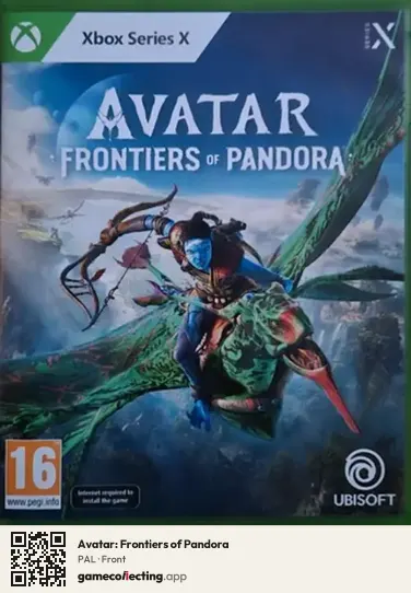 Avatar: Frontiers of Pandora Xbox Series X, PAL box front