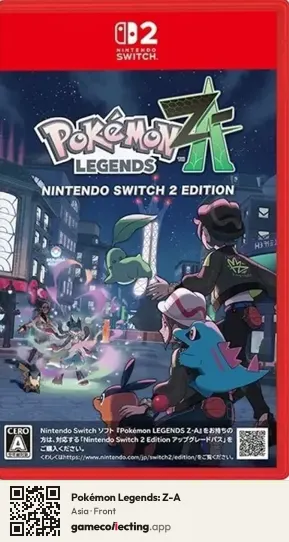 Pokémon Legends: Z-A Nintendo Switch 2, Asia box front