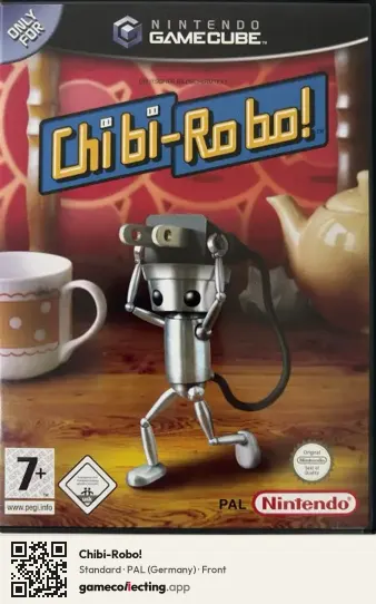 Chibi-Robo! Nintendo GameCube, Germany box front
