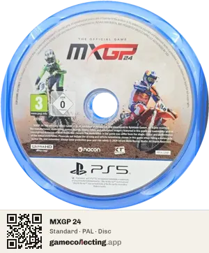 MXGP 24 PlayStation 5, PAL disc