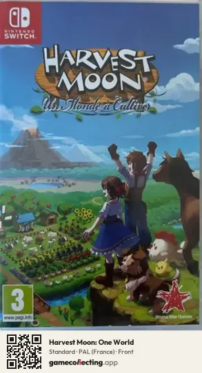 Harvest Moon: One World Nintendo Switch, France box front