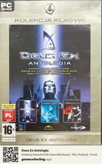 Deus Ex Antologia Computer, Poland box front