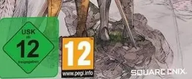 Final Fantasy Tactics: The Ivalice Chronicles, the USK square on its front