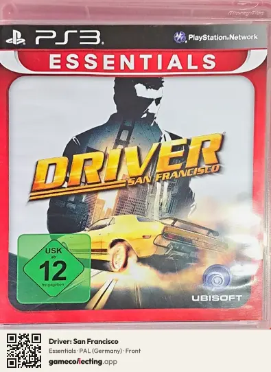 Driver: San Francisco PlayStation 3, Germany box front
