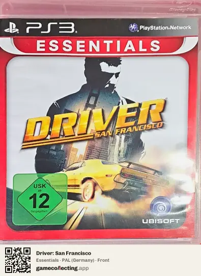 Driver: San Francisco PlayStation 3, Germany box front