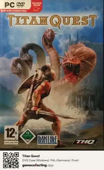 Titan Quest Computer, Germany box front