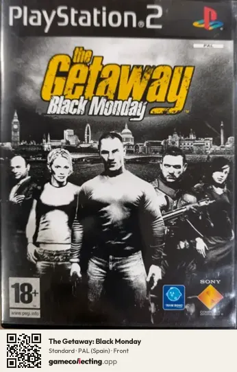 The Getaway: Black Monday PlayStation 2, Spain box front