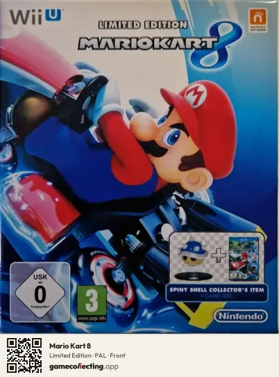 Mario Kart 8 Nintendo Wii U, PAL box front