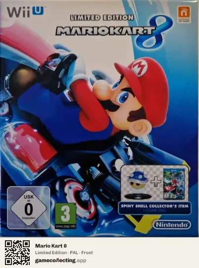 Mario Kart 8 Nintendo Wii U, PAL box front